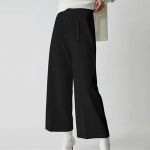 Wide Leg Black Pants